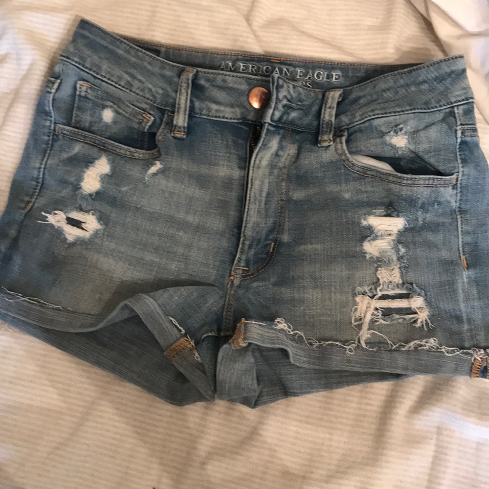 AEO jean shorts